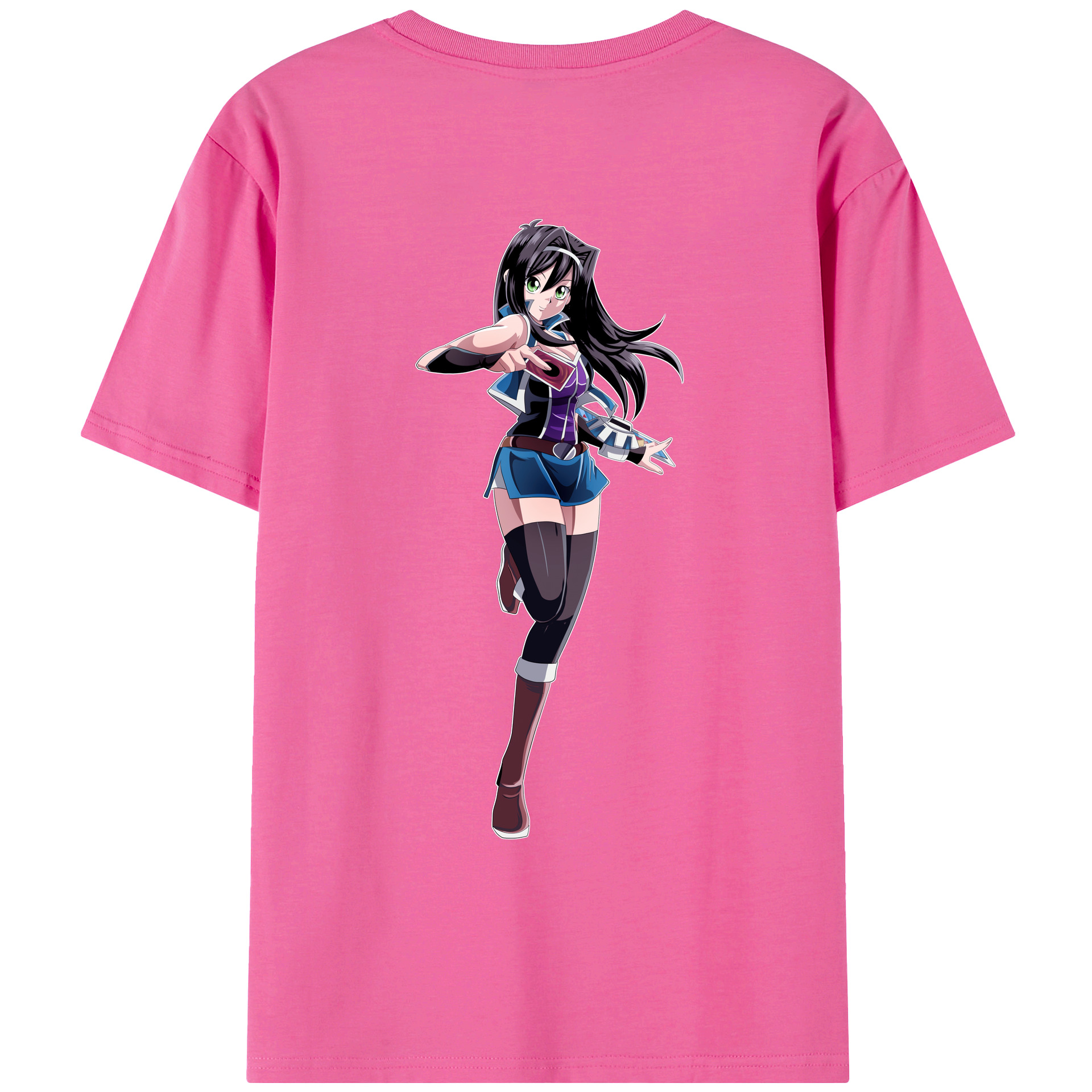 （画像用） 遊☆戯☆王 Yu-Gi-Oh! レディース半袖Tシャツ(バックプリント)
